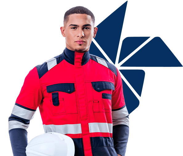 Profissional usando uniforme Ideal Work