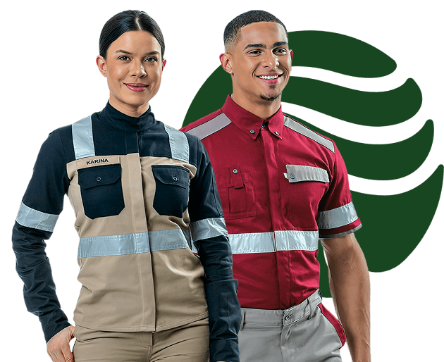 Profissional usando uniforme Ideal Work