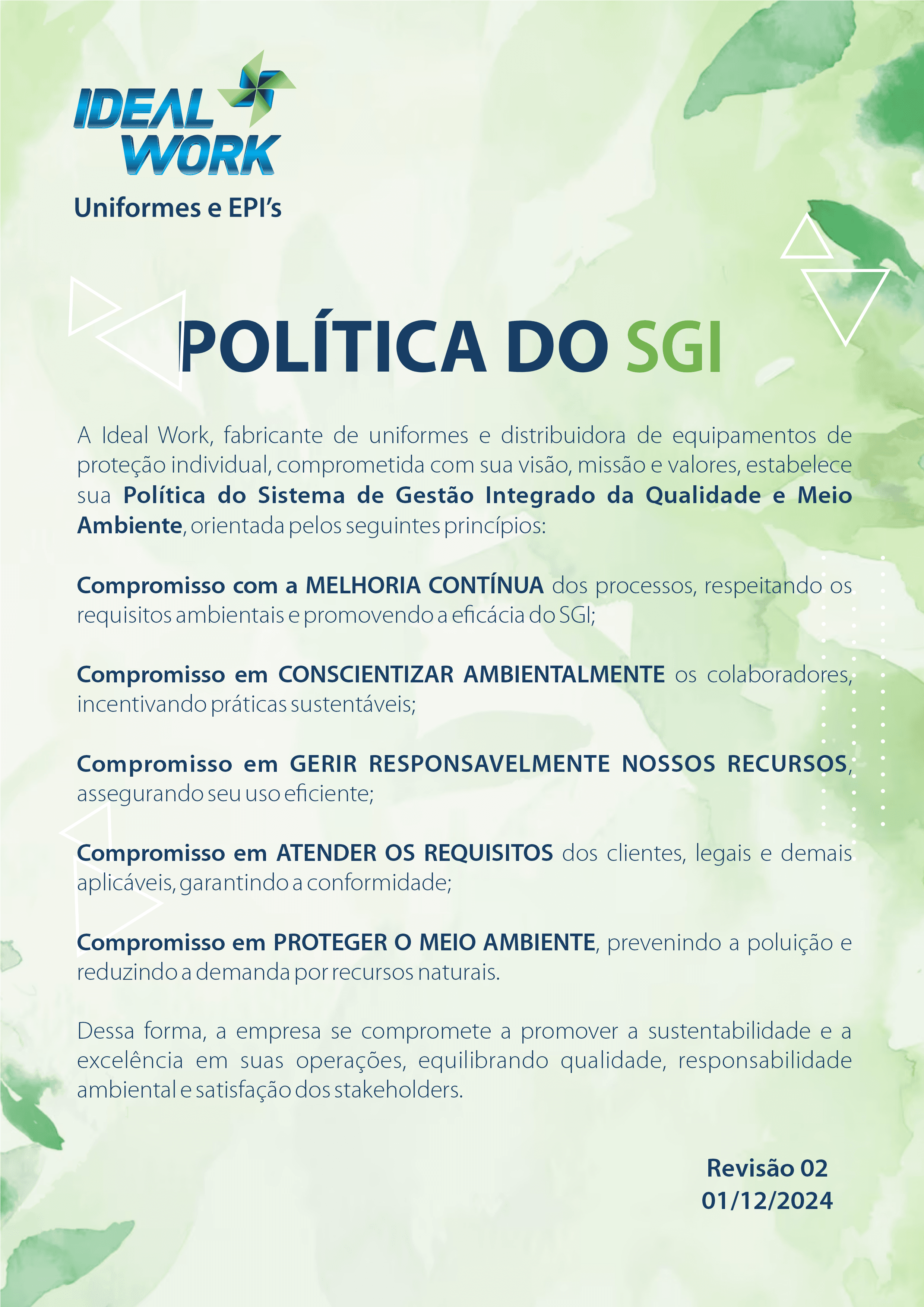 Política do SGI