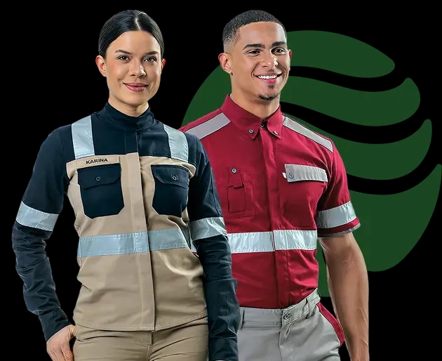 Profissional usando uniforme Ideal Work