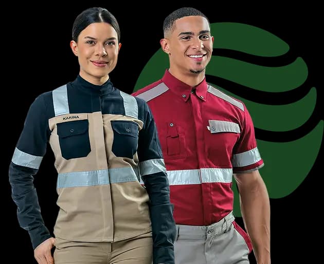 Profissional usando uniforme Ideal Work